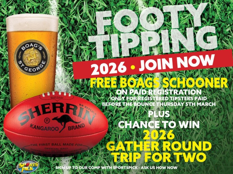 Footy Tipping Sign Up