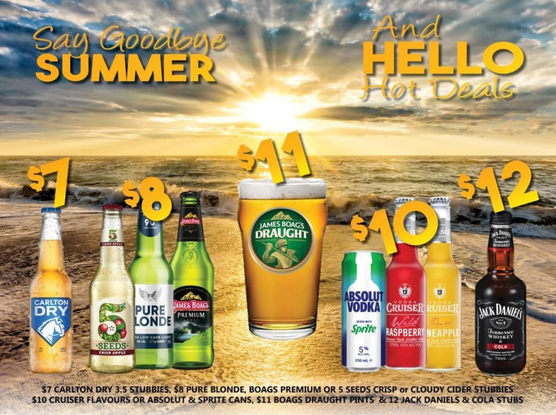 Bar Specials